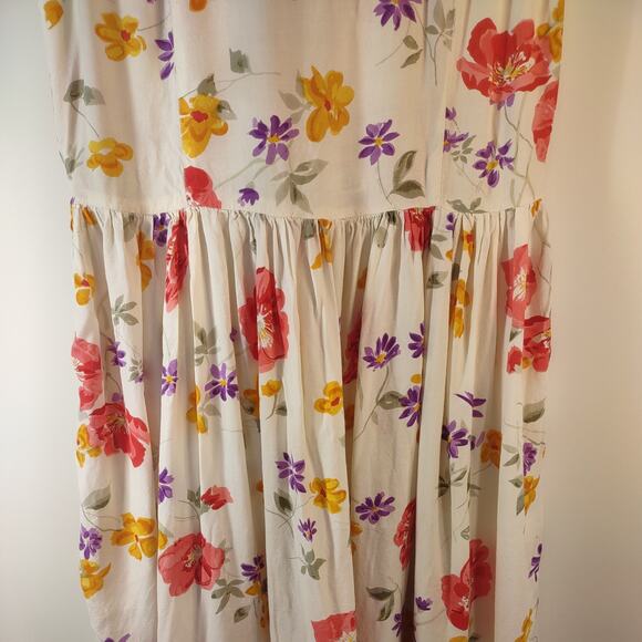 Pier One Imports Passports Floral Midi Dress, Size Large - Picture 9 of 12
